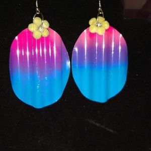 3 pair pierced  earrings